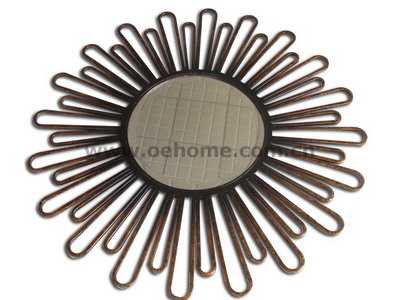 8463 Metal decorative wall mirrors for Hosipitality